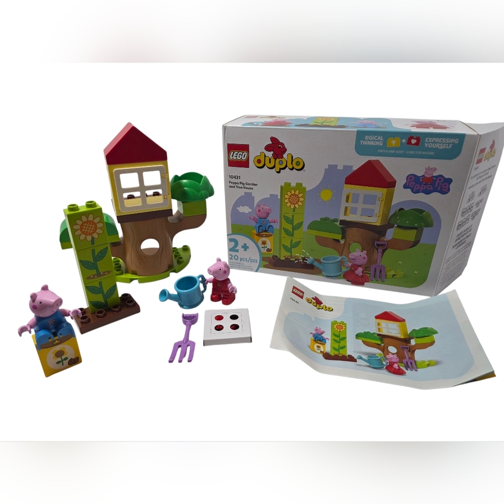 Lego Duplo 10431 Peppa Pig Garden and Tree House